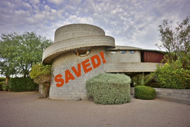 The David & Gladys Wright House has been saved!