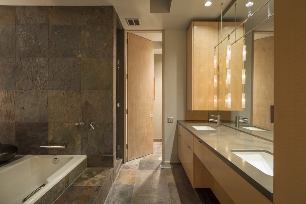 alfred newman beadle al modern home pinnacle peak bathroom