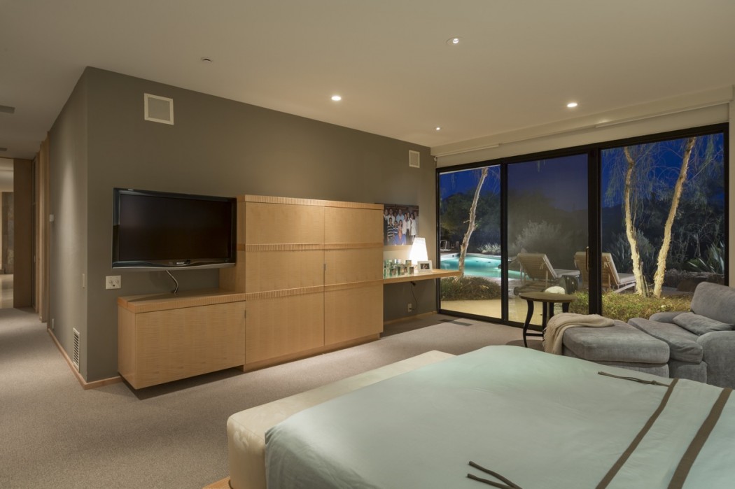 alfred newman beadle al modern home pinnacle peak master bedroom