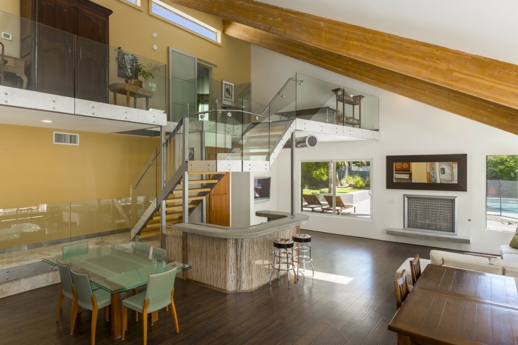 scottsdale modern architecture del barquero mccormick ranch main stairway