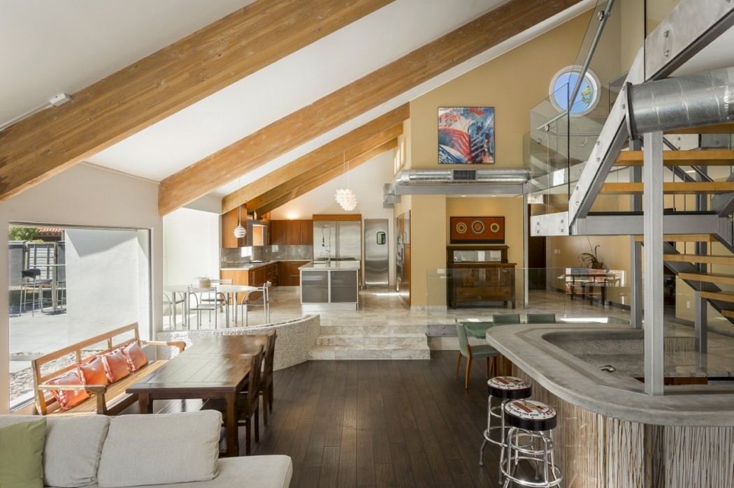 scottsdale modern architecture del barquero mccormick ranch bar living room